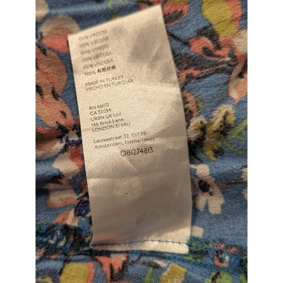 Anthropologie Robin Mini Tiered Floral Dress Size Small - Picture 7 of 9